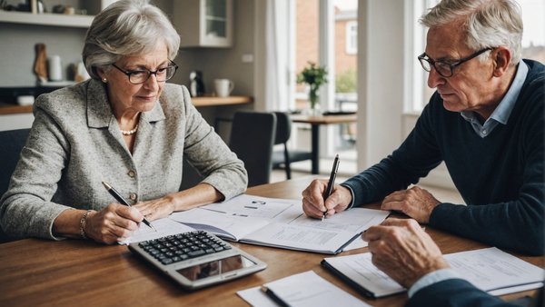 How can retirees plan property investments for maximum income during retirement in the UK?